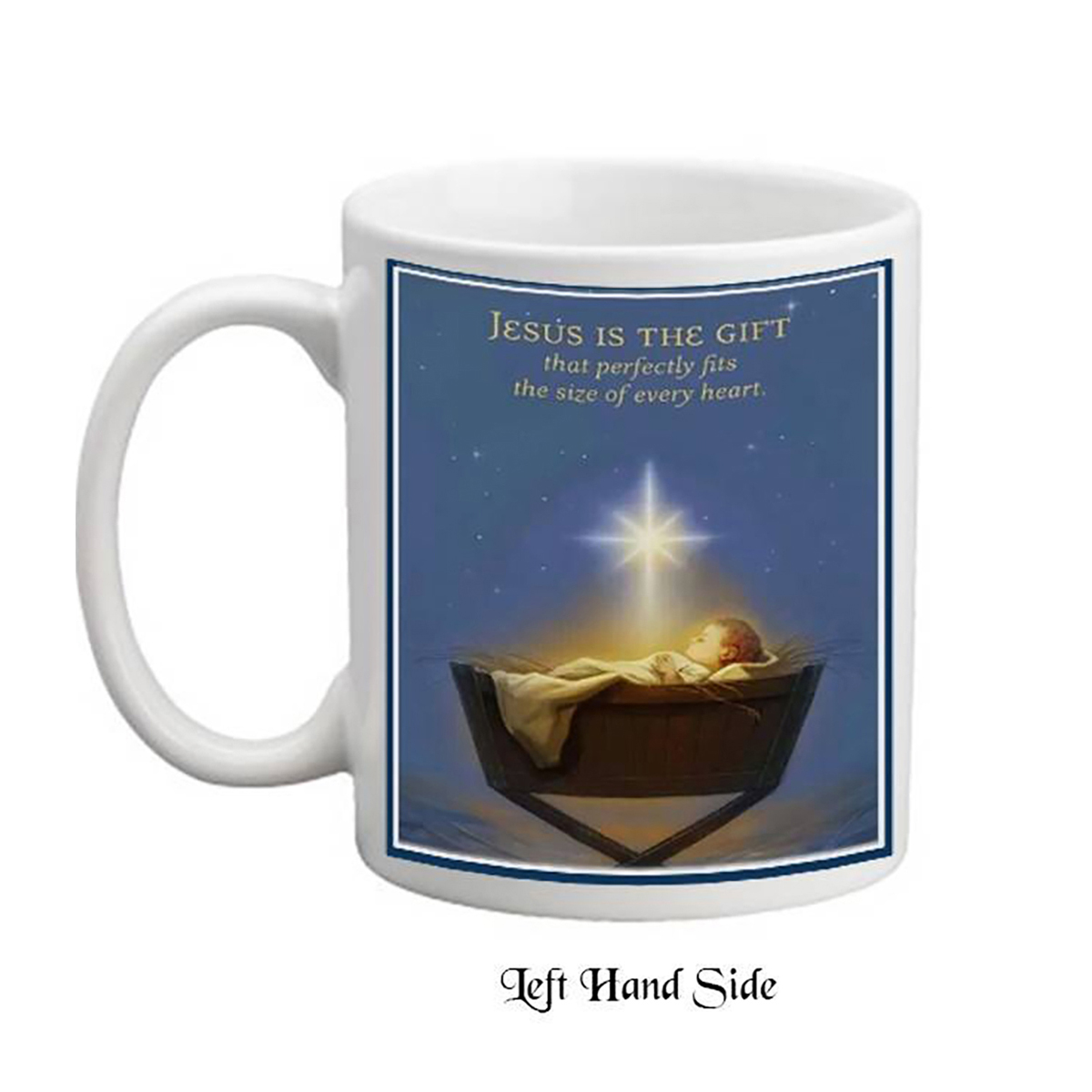 Personalsied Christmas Mug Gift - Jesus is the Gift